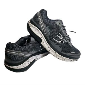 Gdefy Women's Dark Grey Black Athletic Shoes